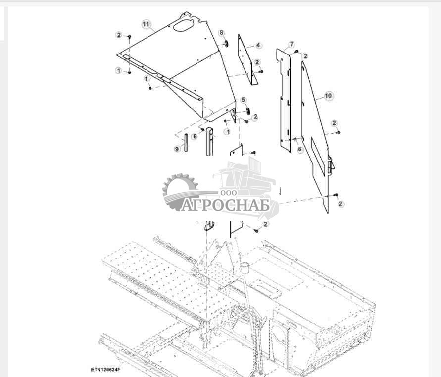Боковая панель и крышка, радиатор, Tier 2 